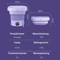 Faltbare Miniwaschmaschine Vorschaubild